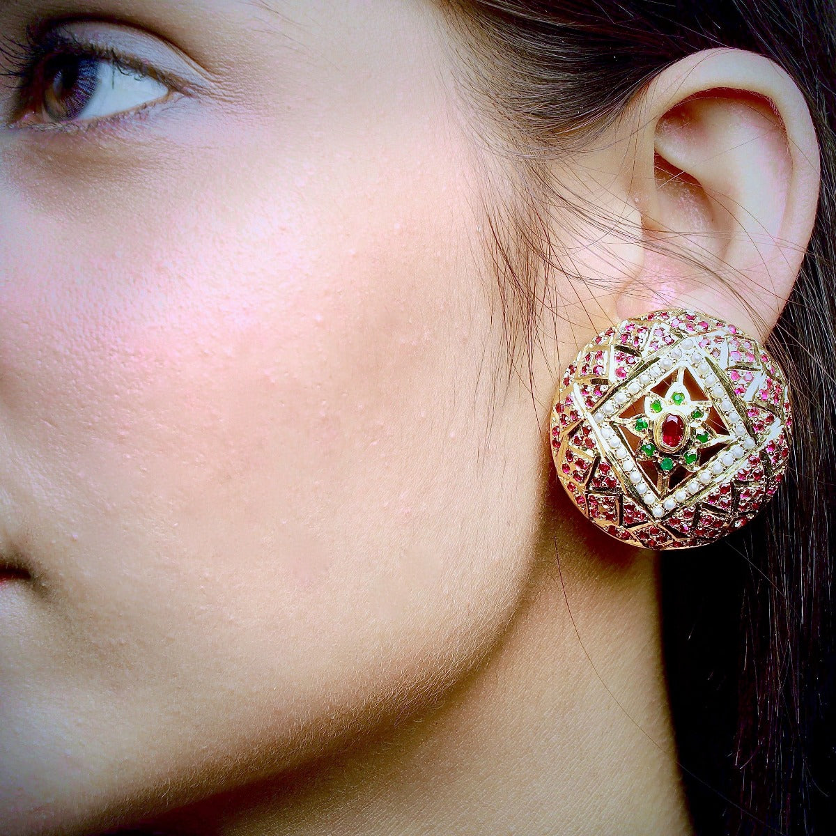 exclusive indian stud earrings