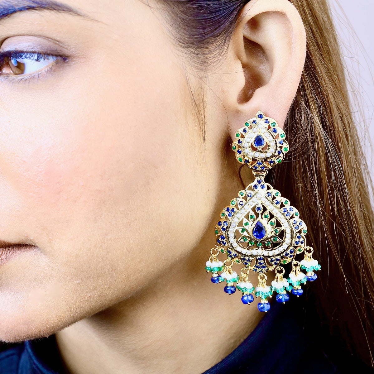 womens danglers pakistani
