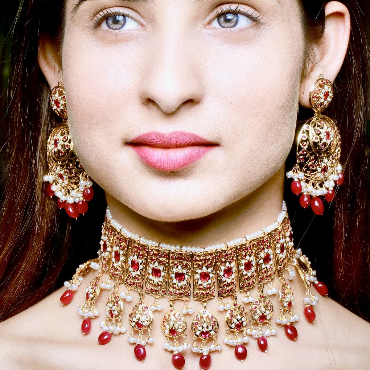 indian pakistani fashion choker set