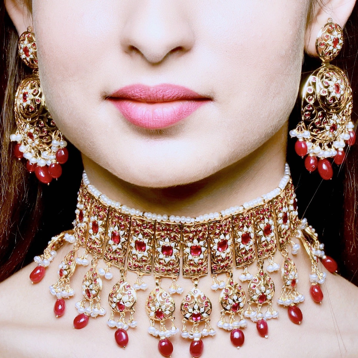 indian pakistani fashion choker set