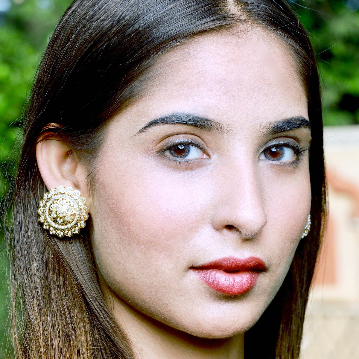 statement indian stud earrings in usa