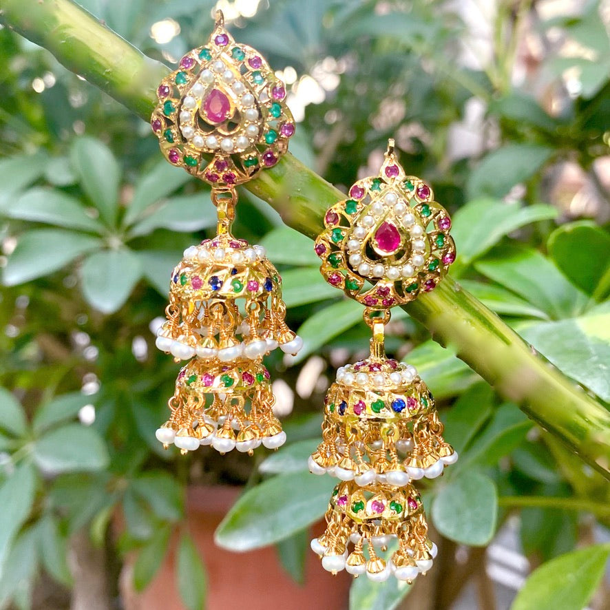 small double jhumka
