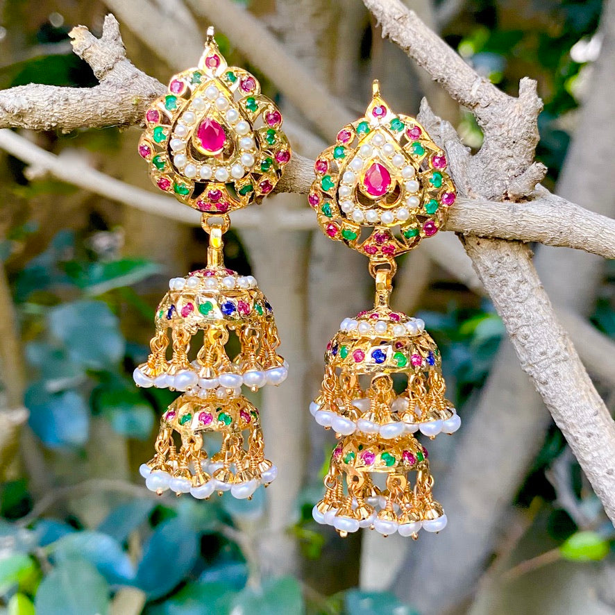 small double jhumka