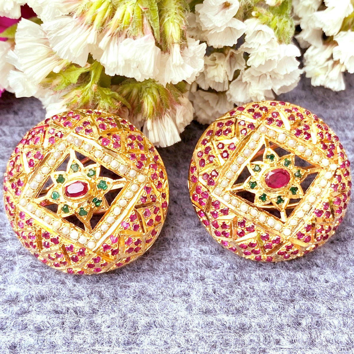 exclusive indian stud earrings