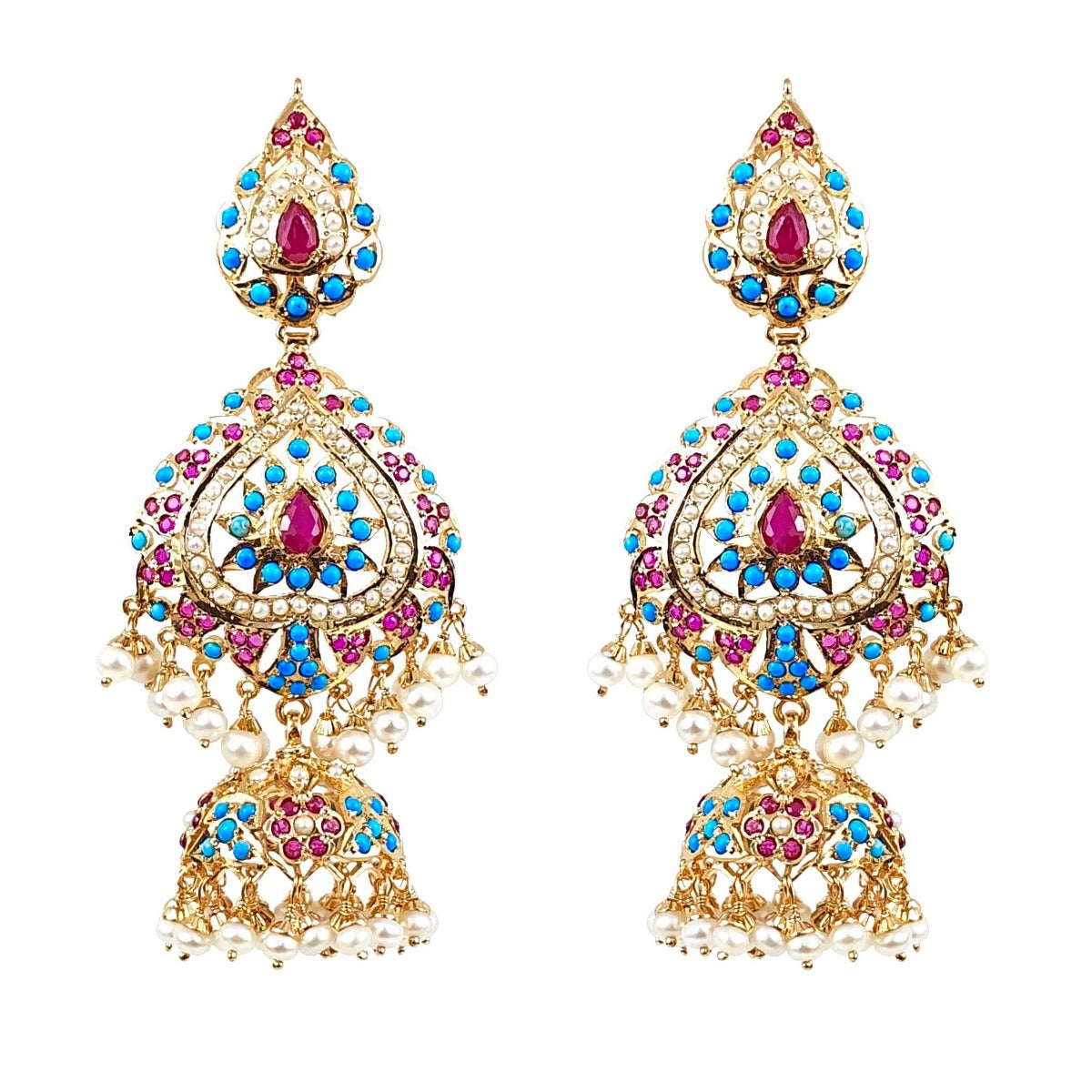 gold plated fashion earrings