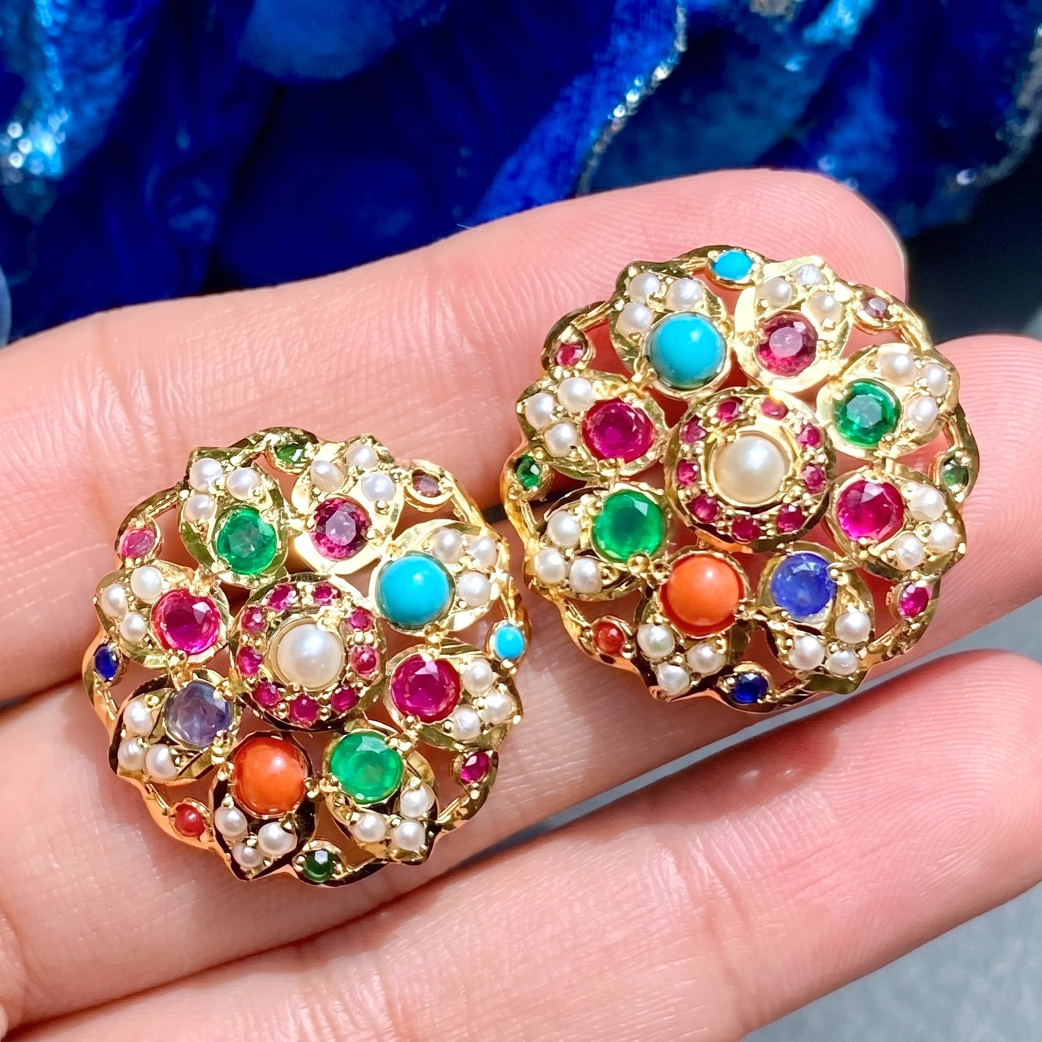 NAVRATNA STUDS