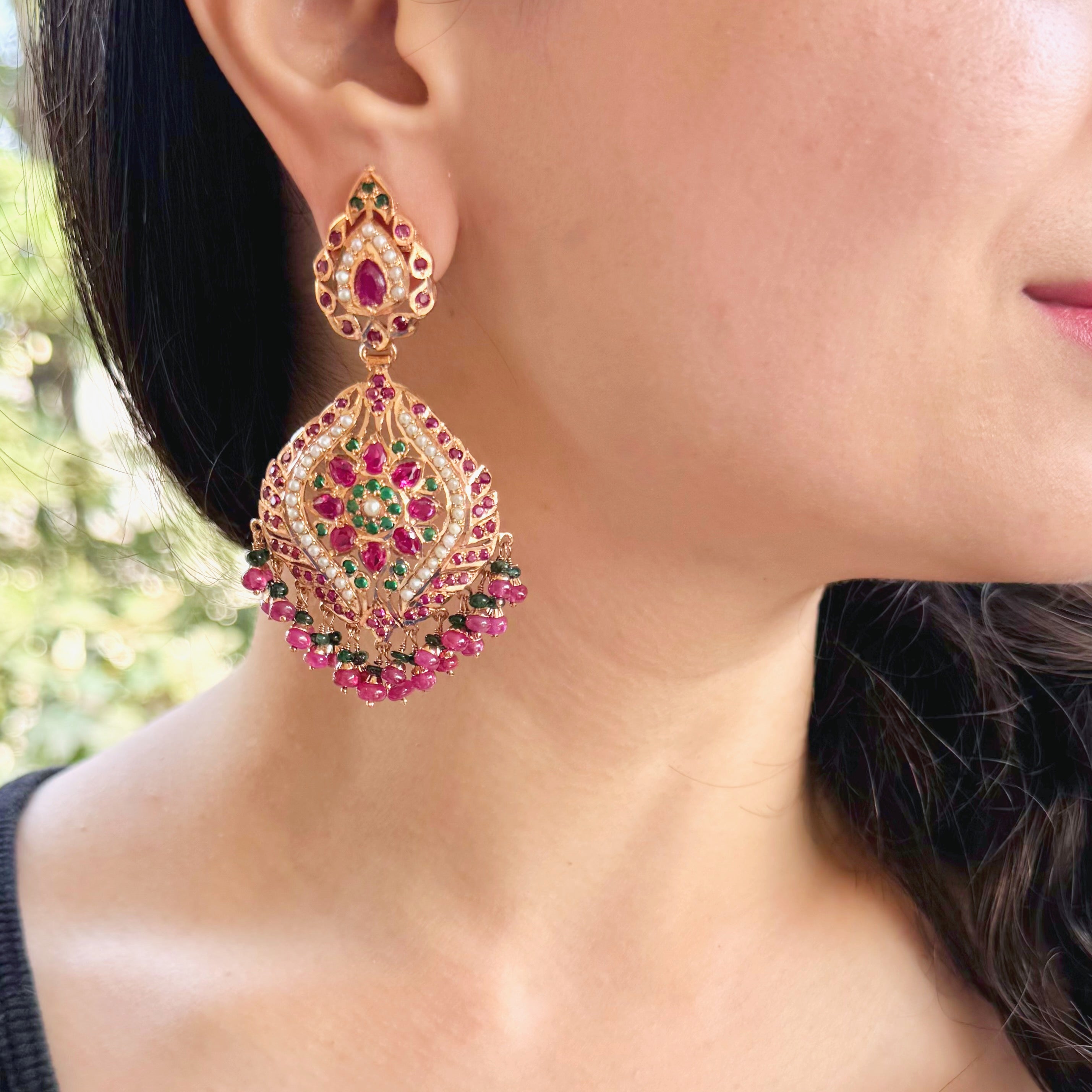 traditional pakistani earrings