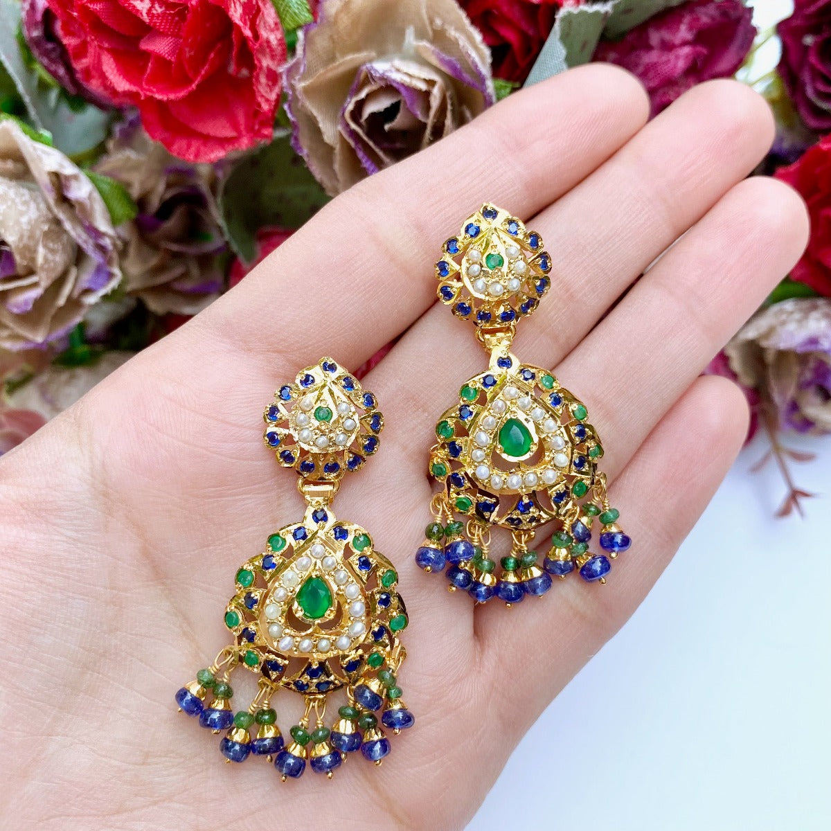 Hyderabadi earrings