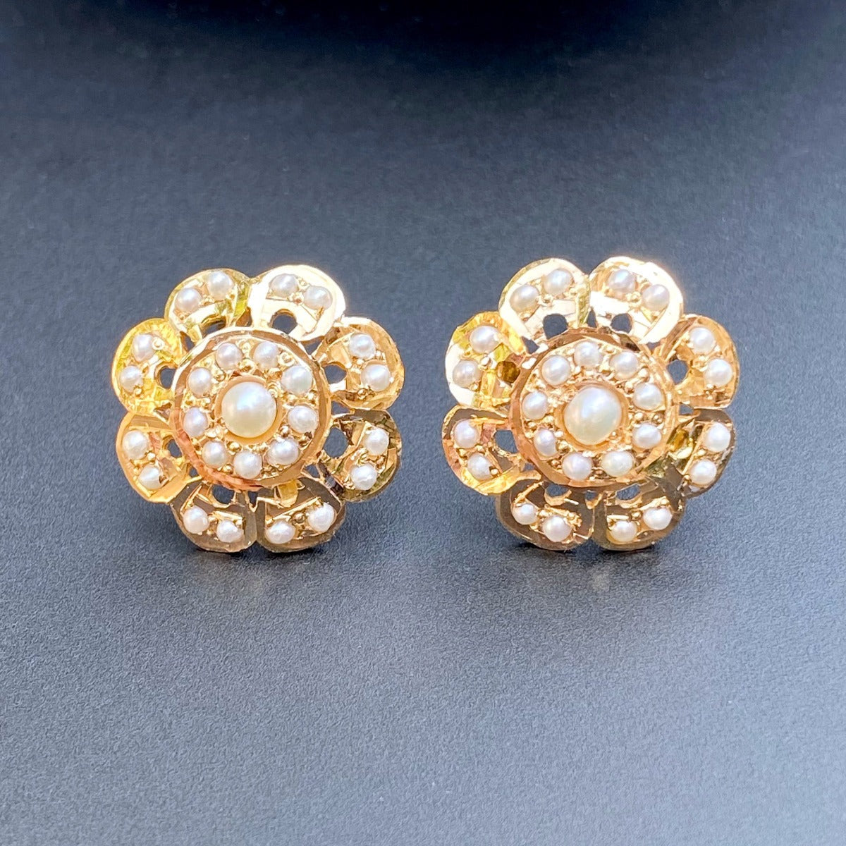 bengali pearl tops gold