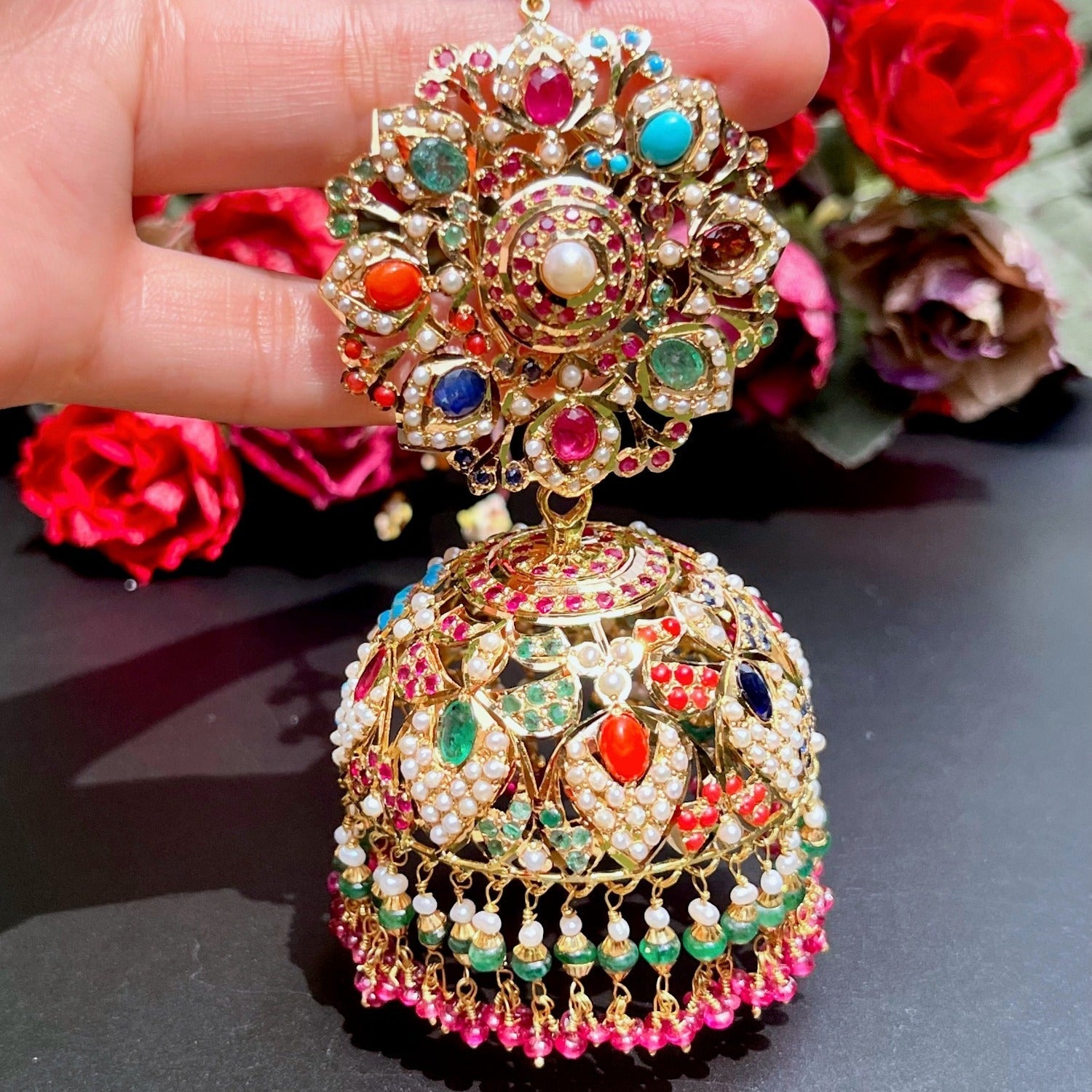 big jhumka design