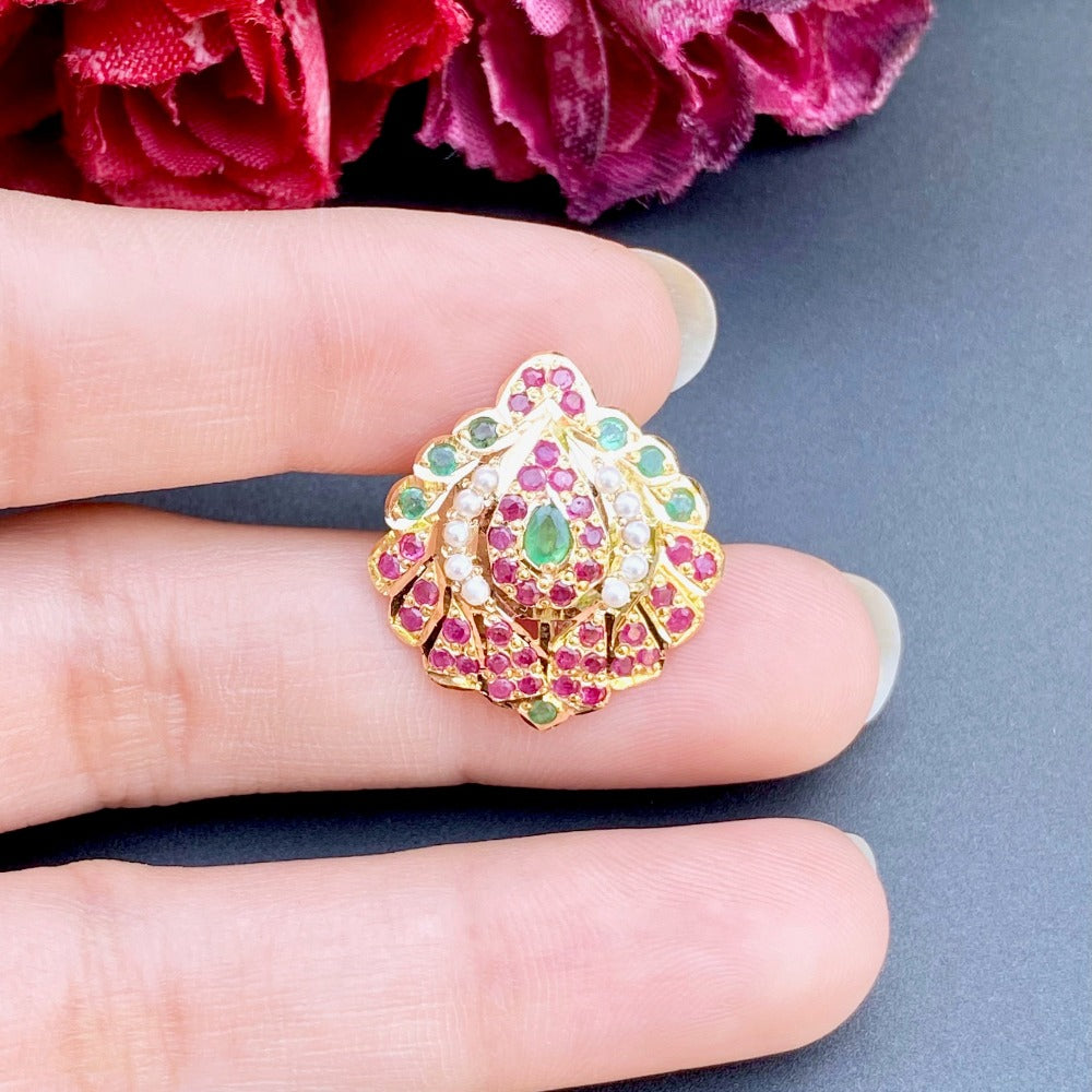 womens indian ring 22 carat gold