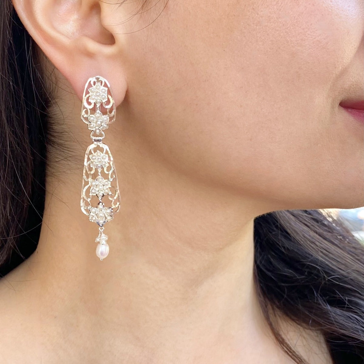 Vintage Edwardian Victorian Style Earrings