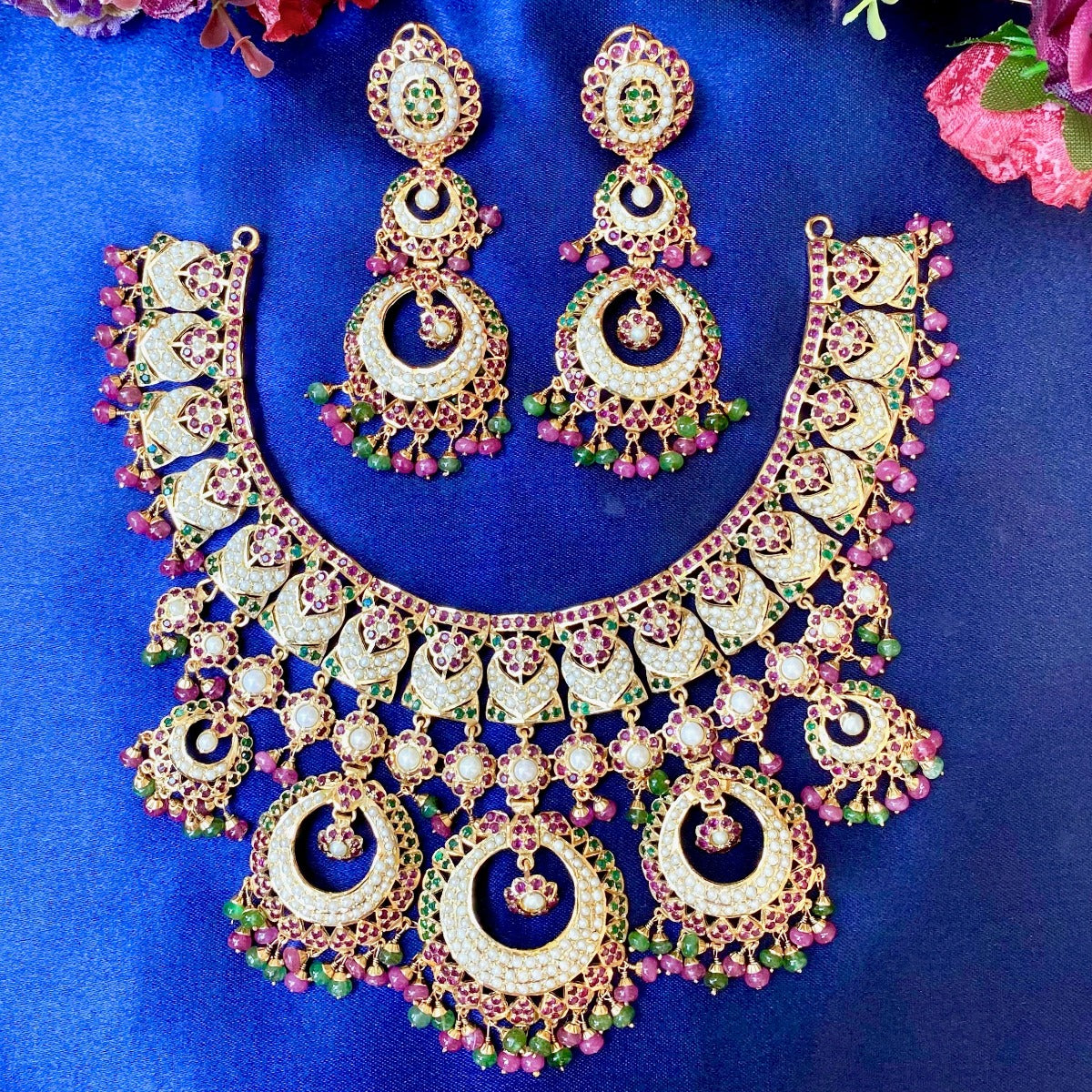 traditional indian bridal necklace