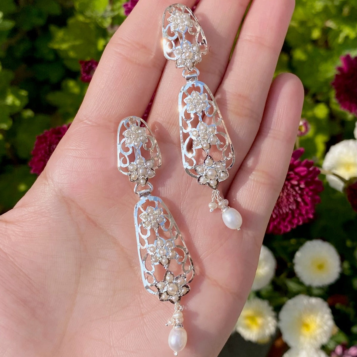 Vintage Edwardian Victorian Style Earrings