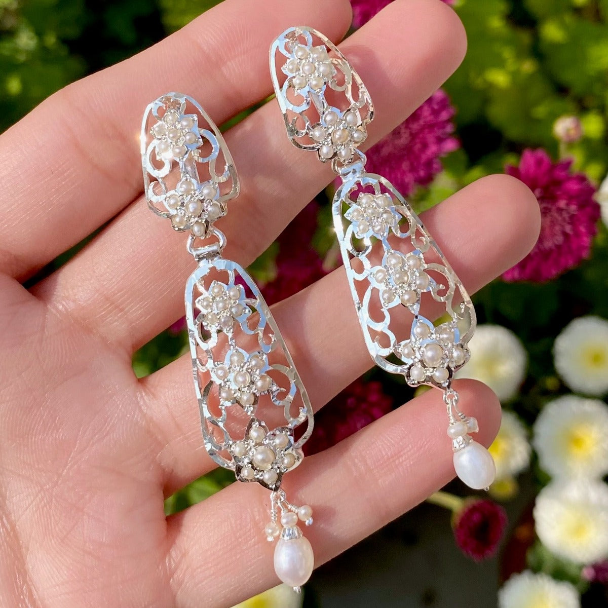 Vintage Edwardian Victorian Style Earrings
