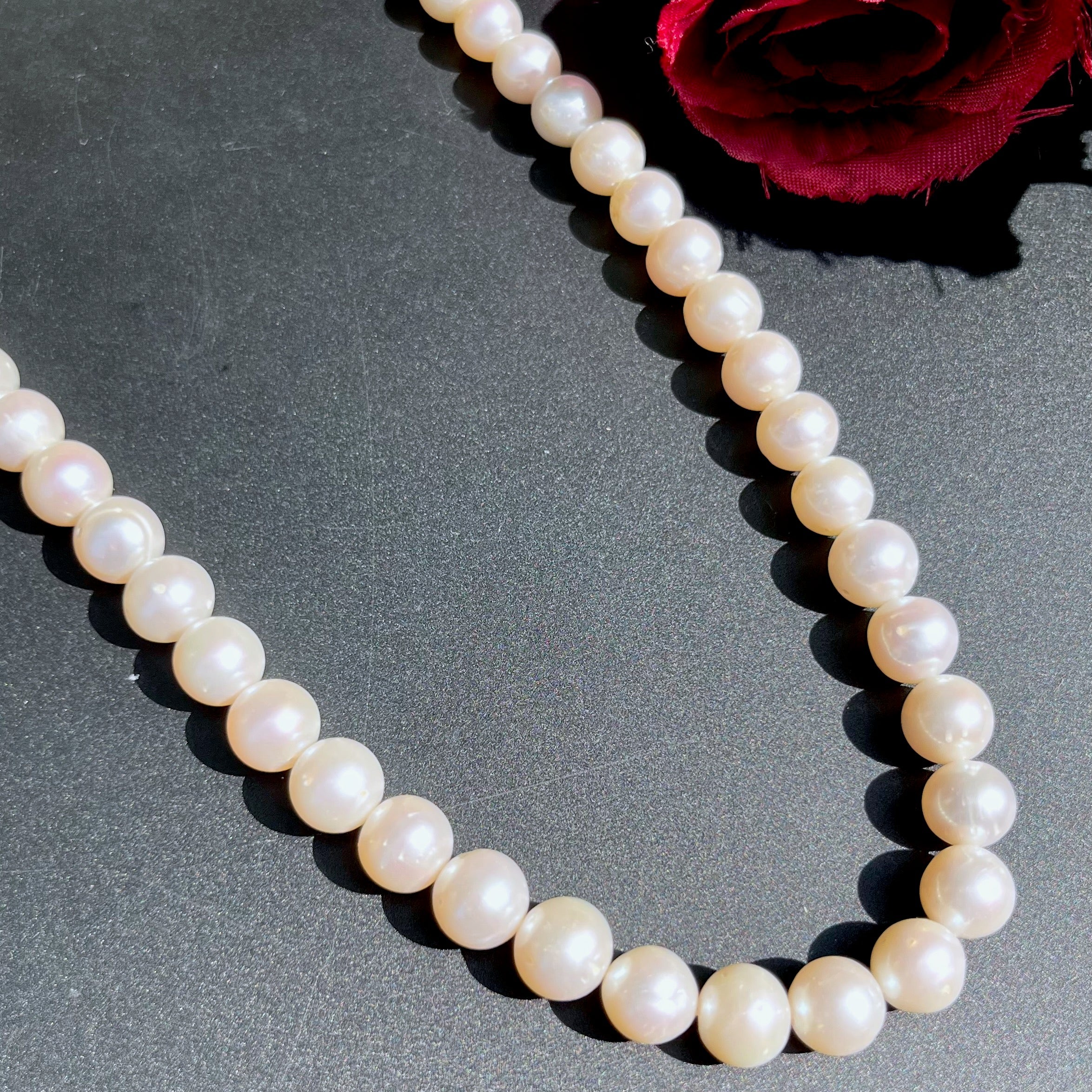 single line pearl string 9mm pn 03