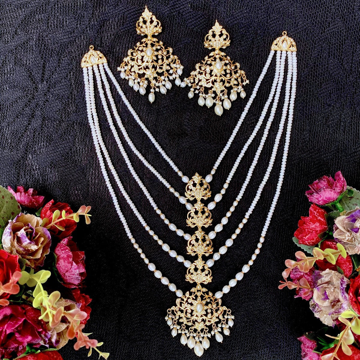 pakistani pearl rani haar