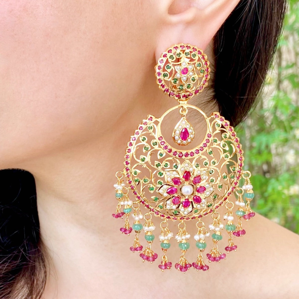 exquisite pakistani earrings