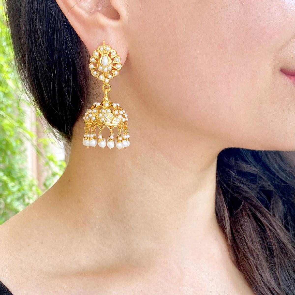 indian pearl jhumka usa