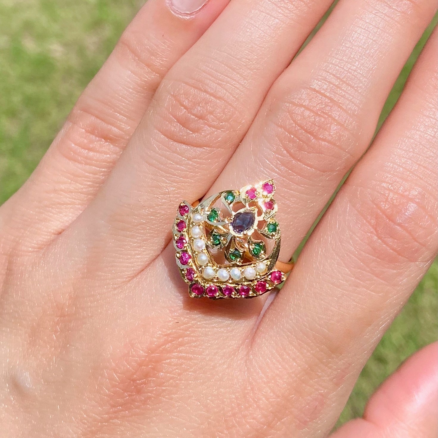 indian finger ring for women