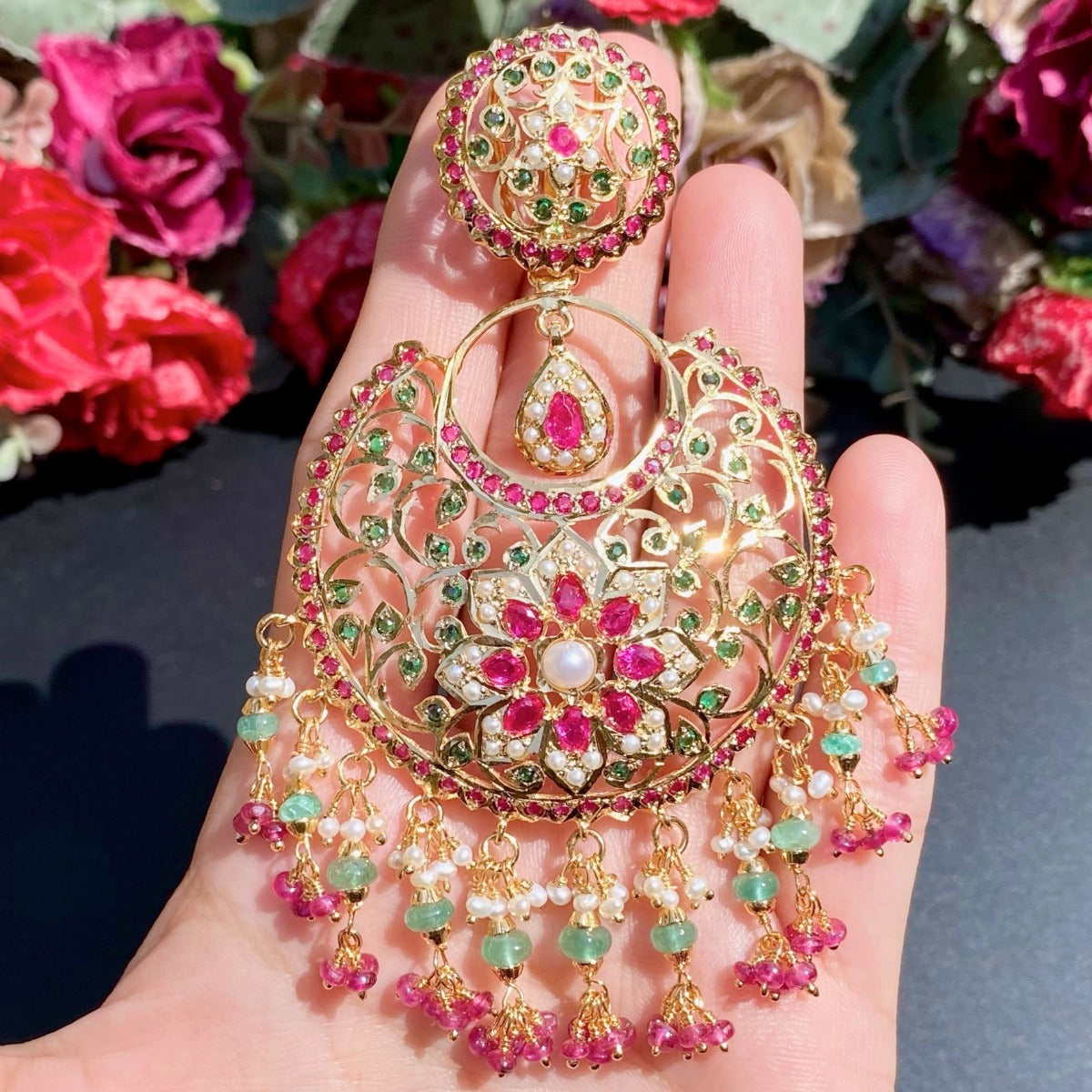 exquisite pakistani earrings