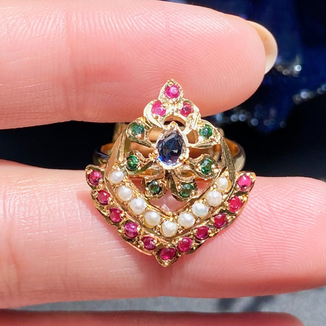 indian finger ring for women