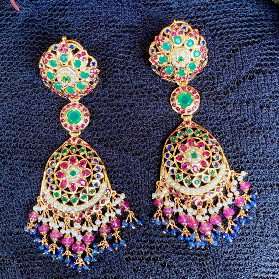 broad and heavy necklace set for indian brides