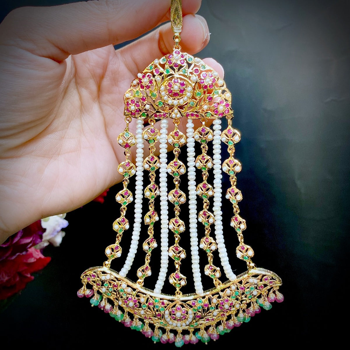 jadau passa jhoomer gold