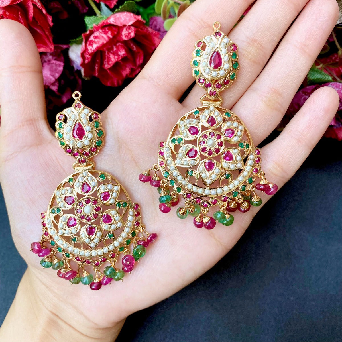 fashion indian rani haar for bride