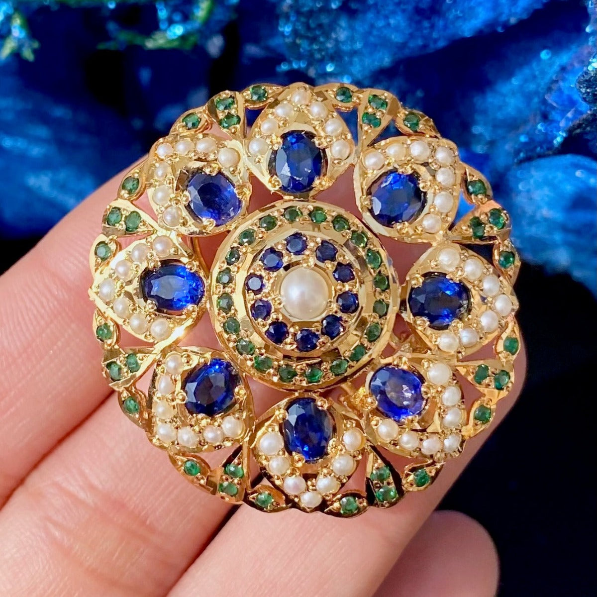 indian jadau tops gold plated