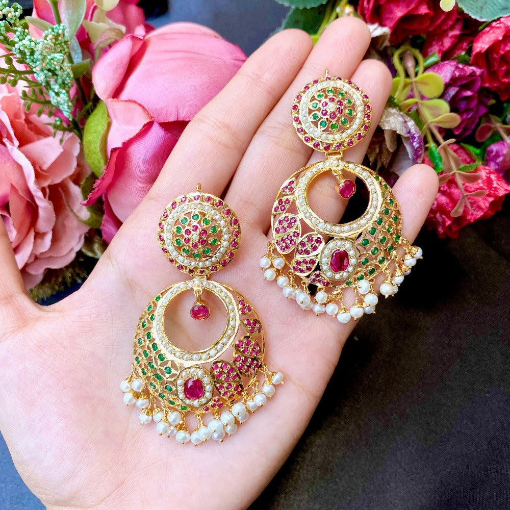 gold coated chandbalis