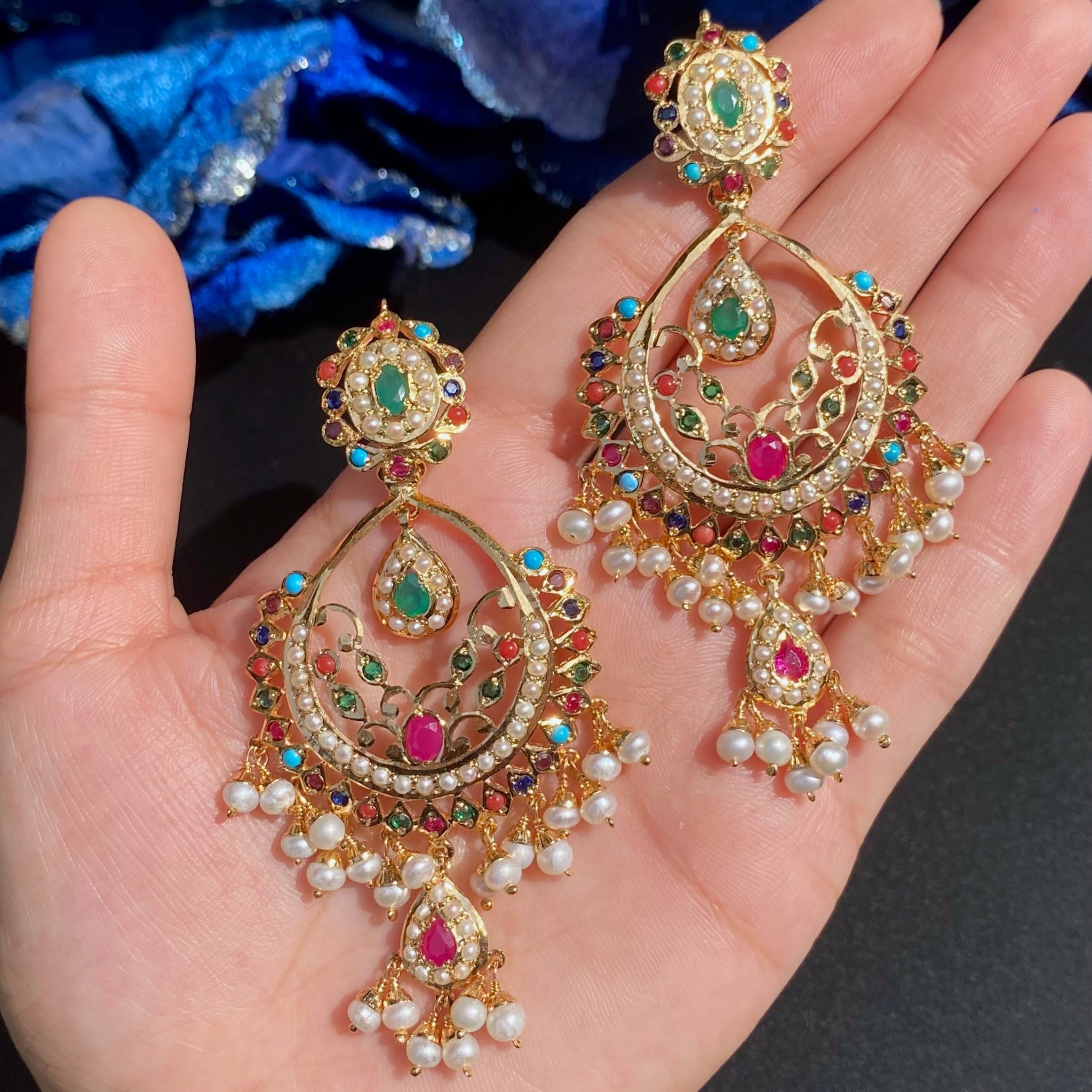 fashion jadau necklace set