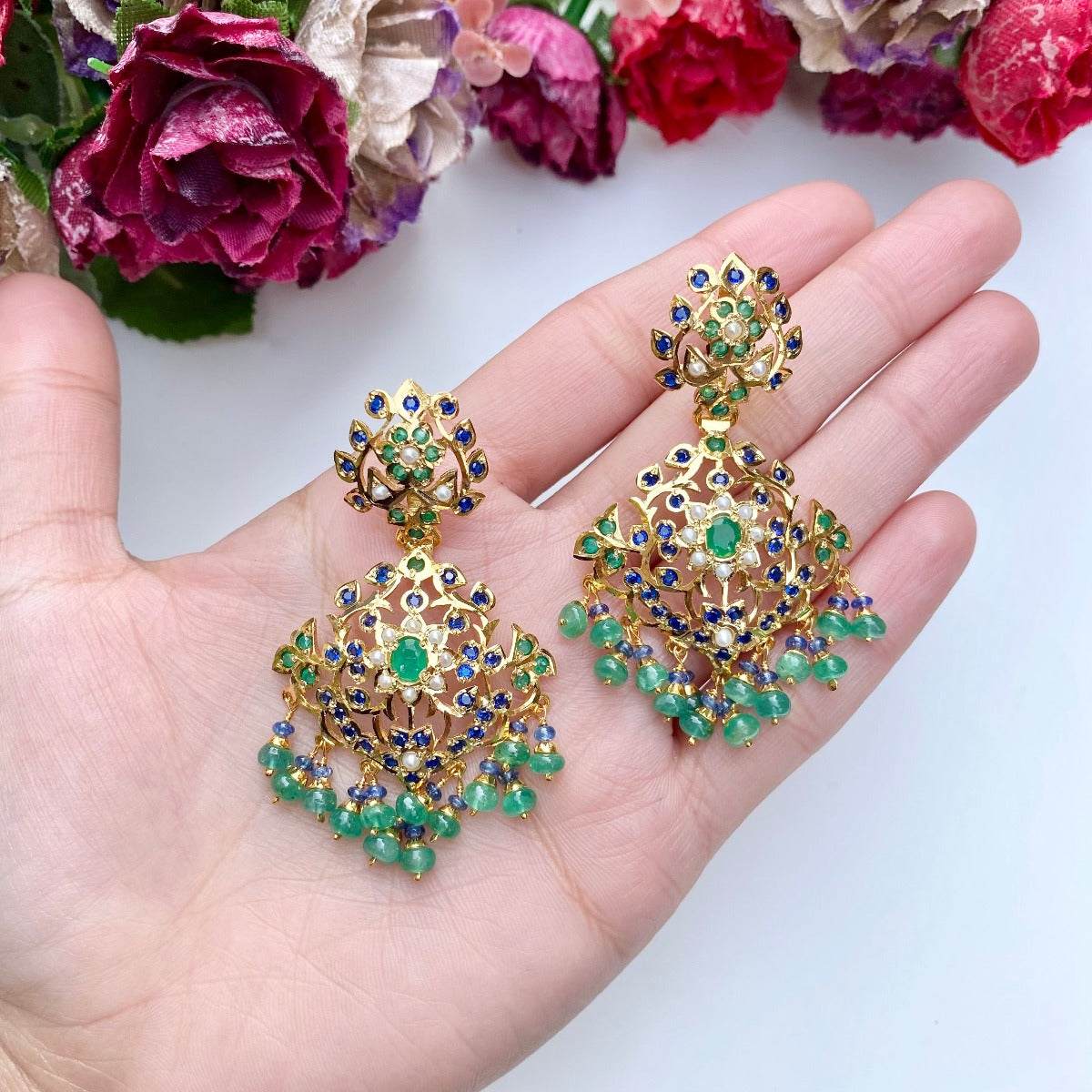 pakistani emerald choker