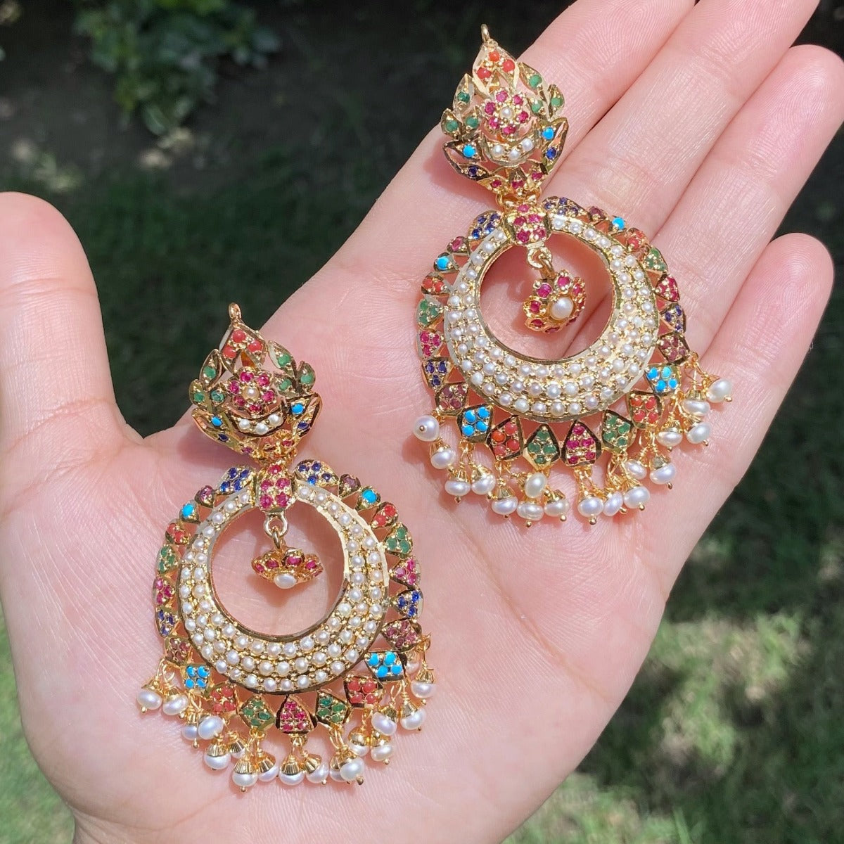 Hyderabadi nauratan chandbali