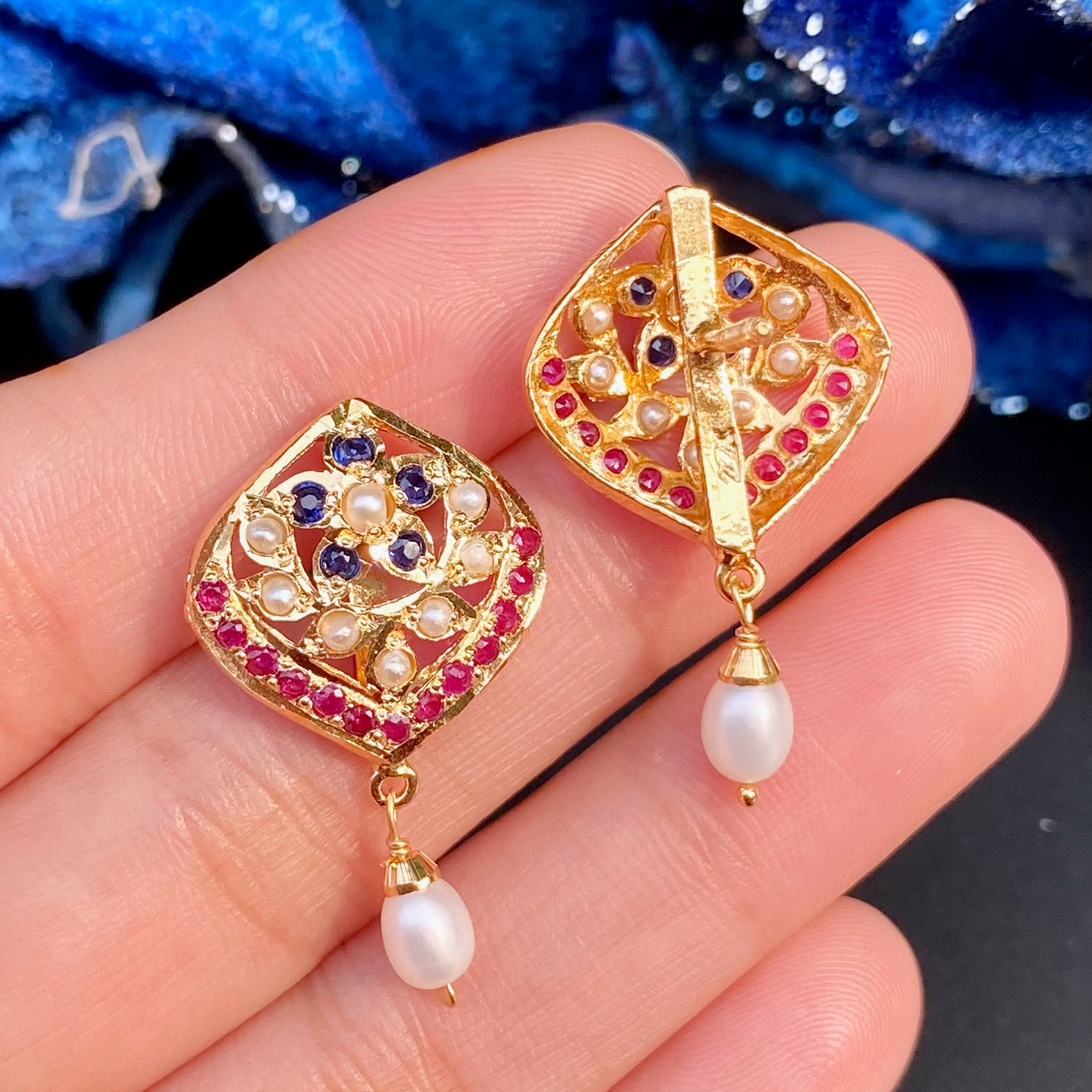 dainty stud earrings for gifting