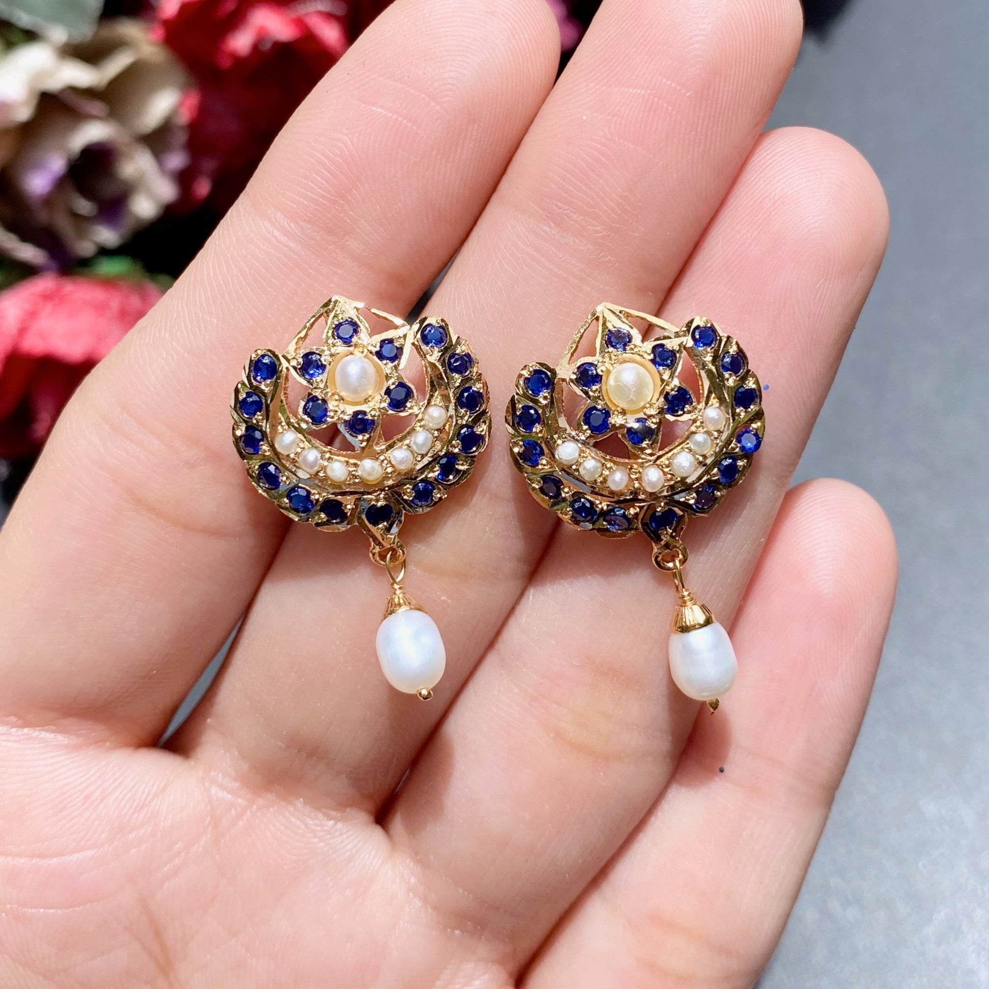 indian jadau tops