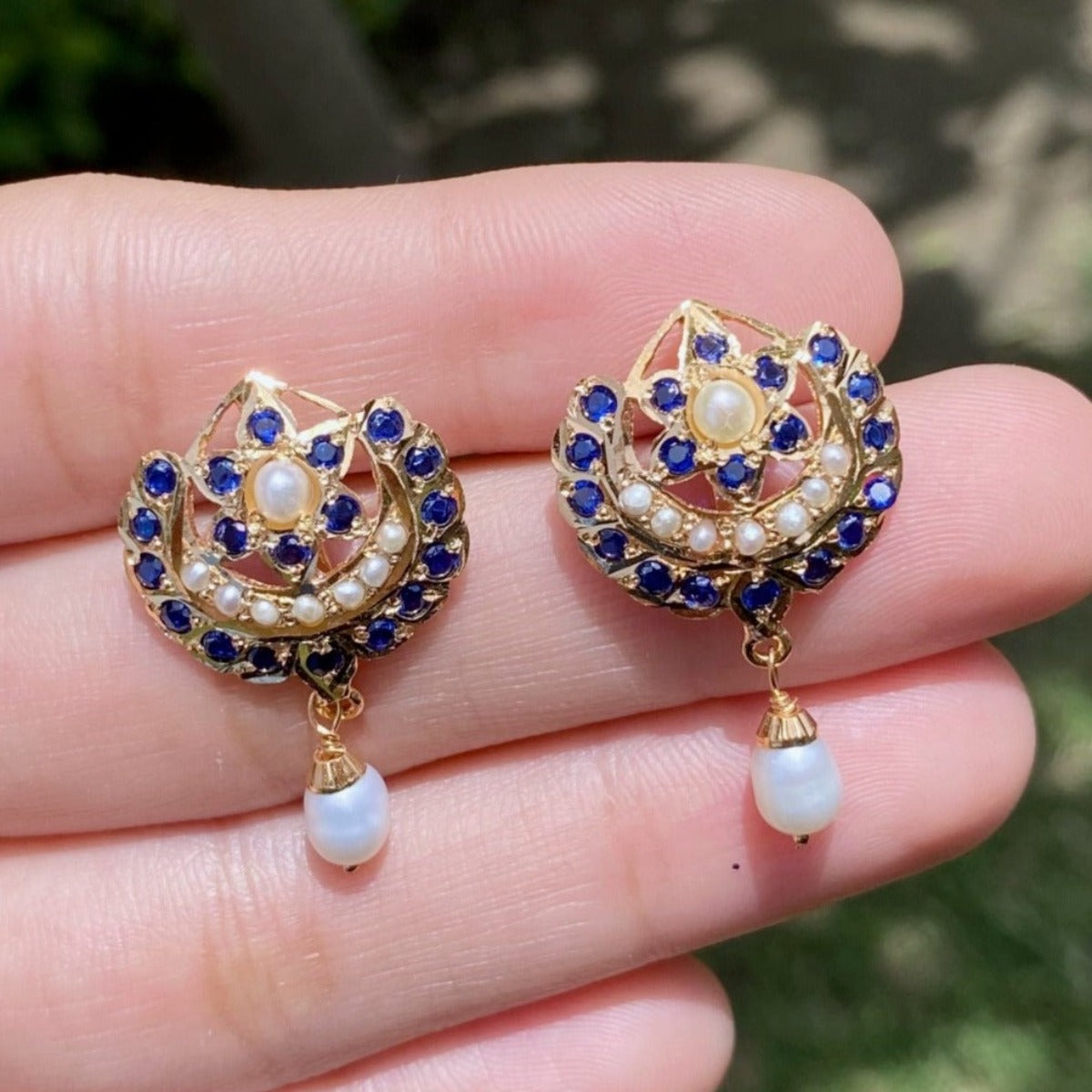 indian jadau tops