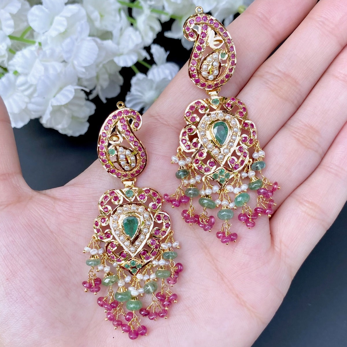 jadau gold choker necklace indian