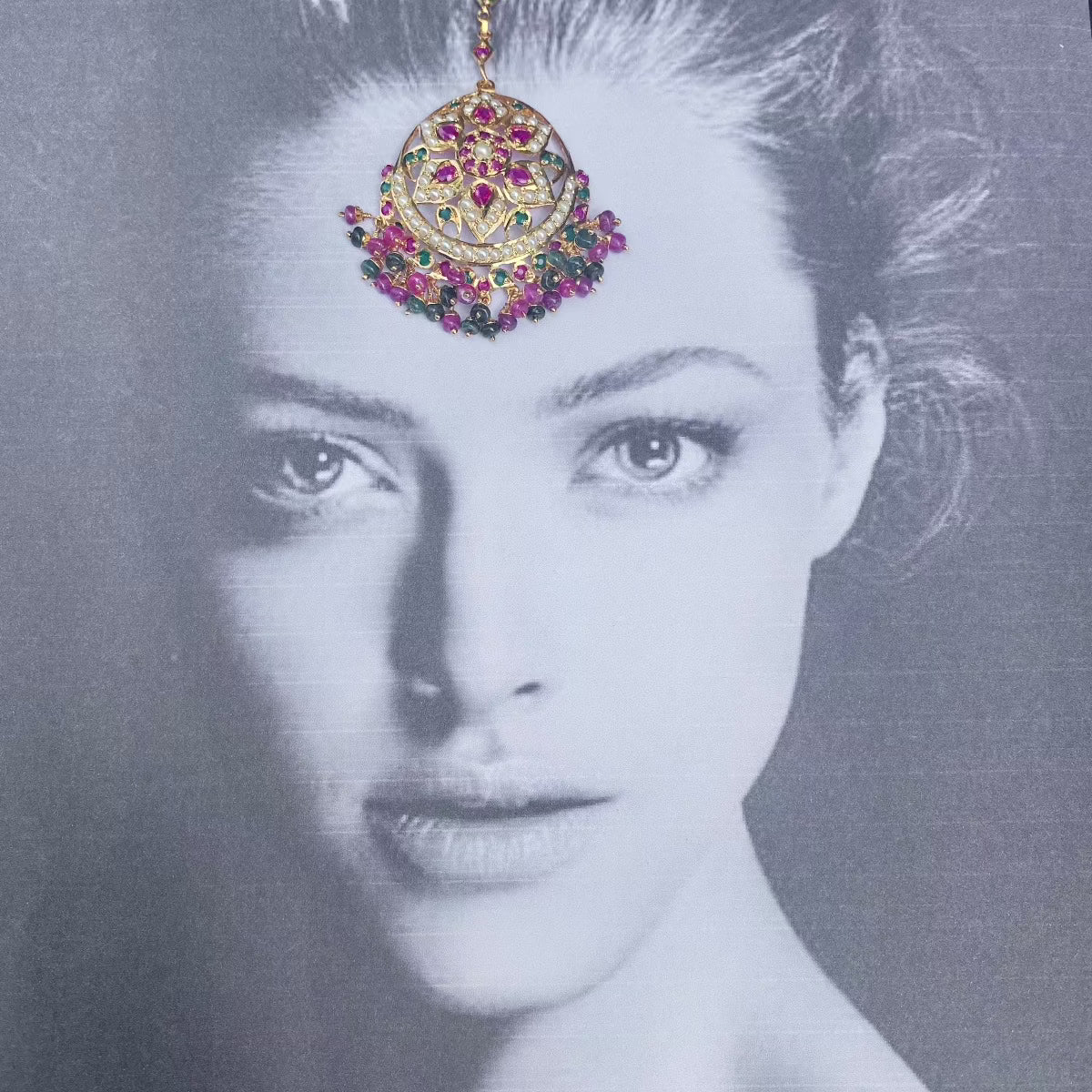 rajasthani maang tikka