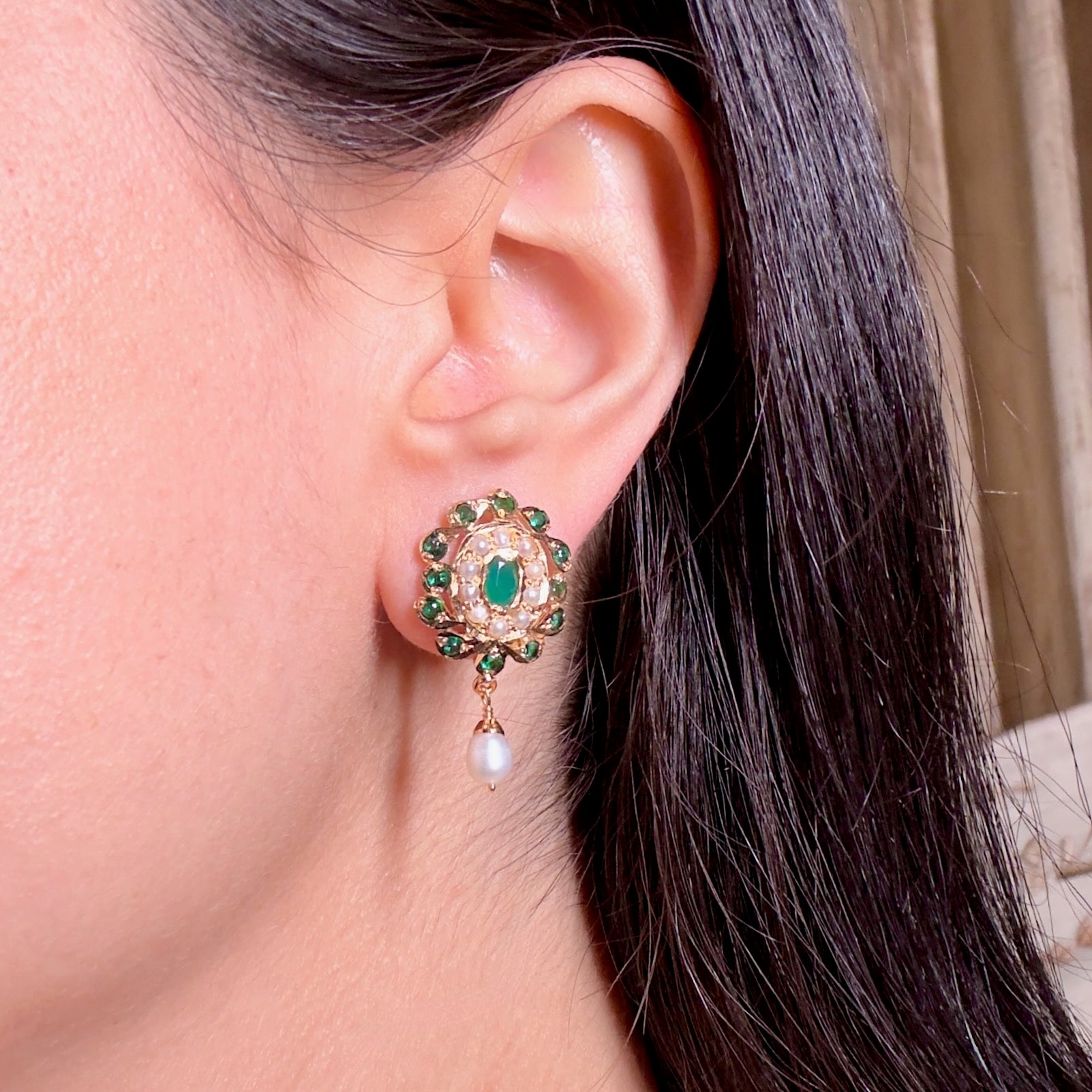 desi stud earrings