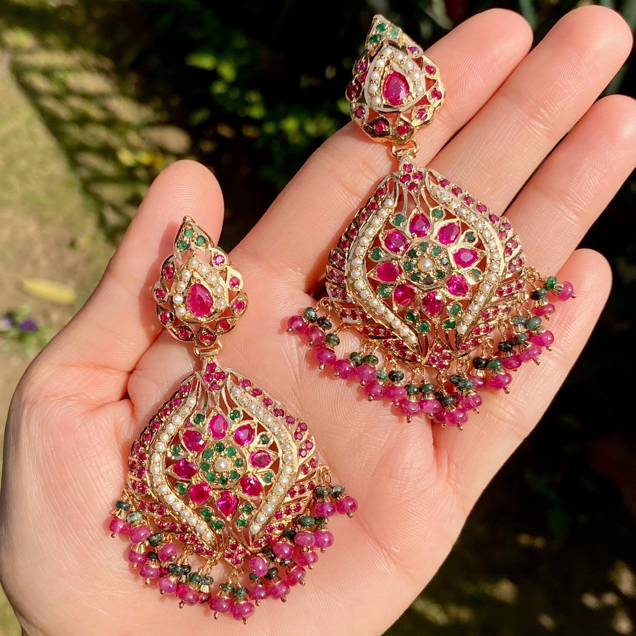 traditional pakistani earrings