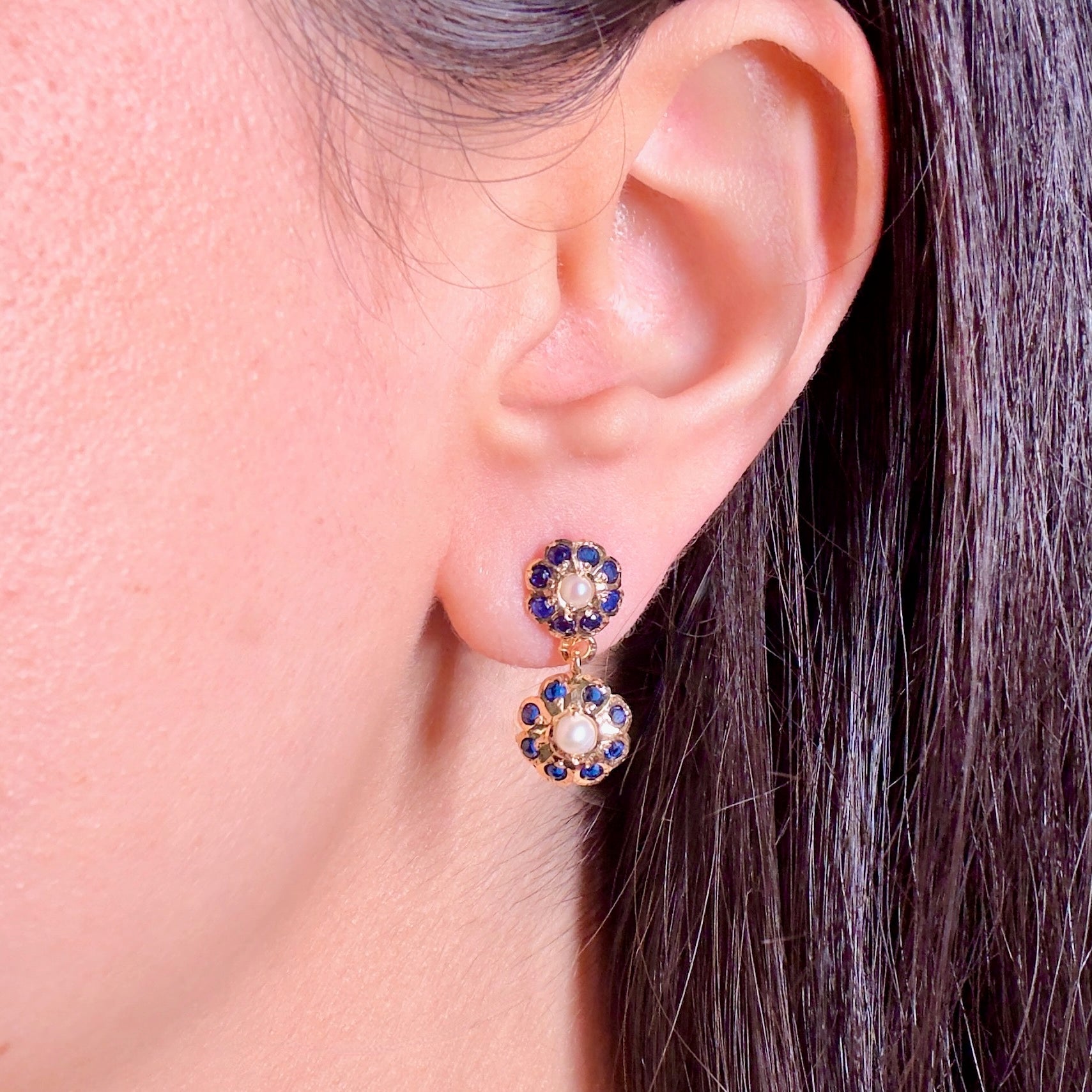 delicate girls earrings