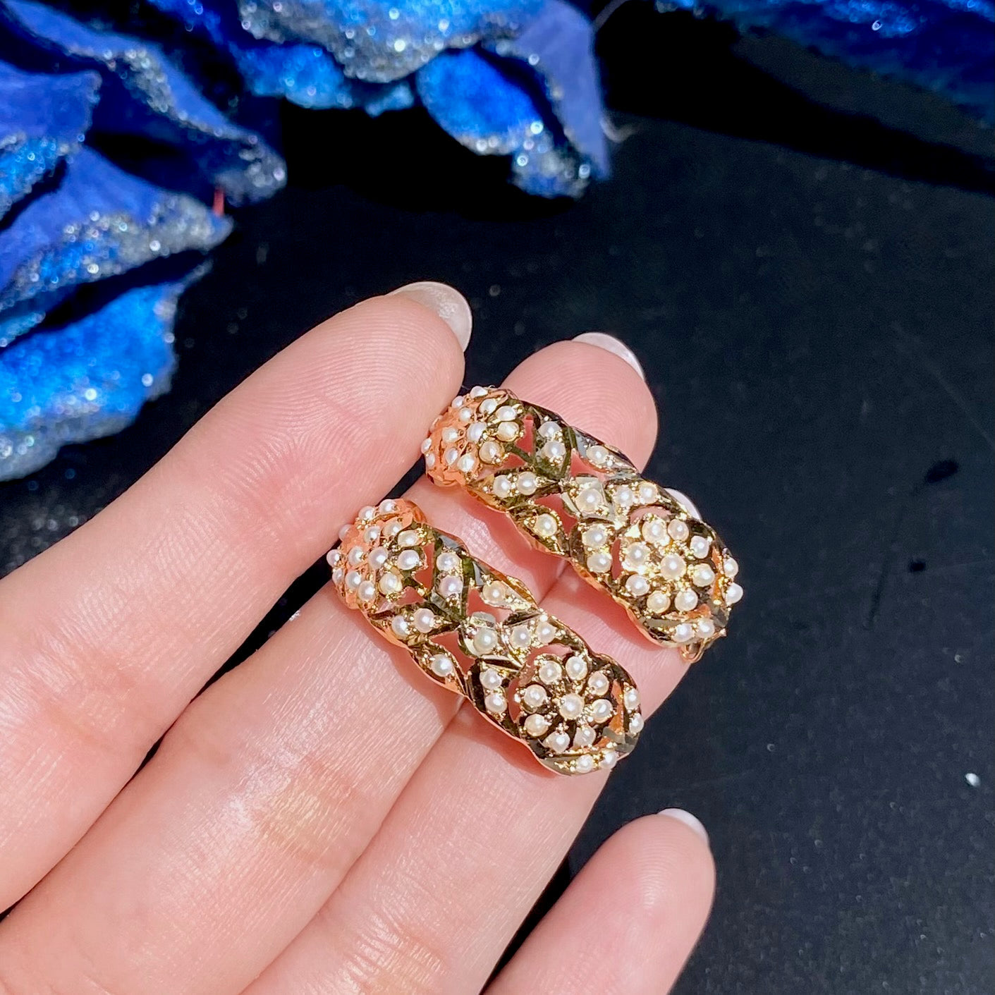 hoop earrings from india