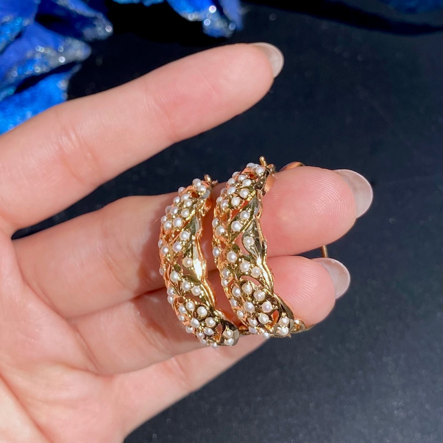 hoop earrings from india