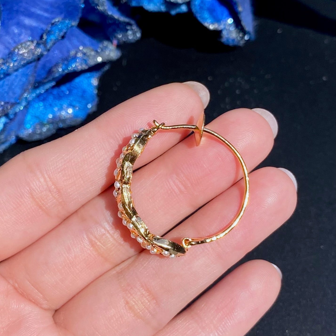 hoop earrings from india