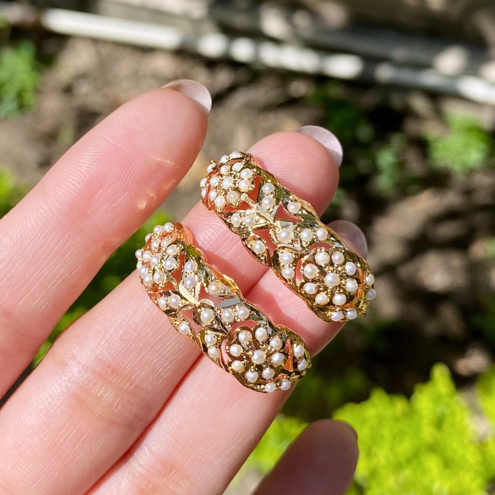 hoop earrings from india