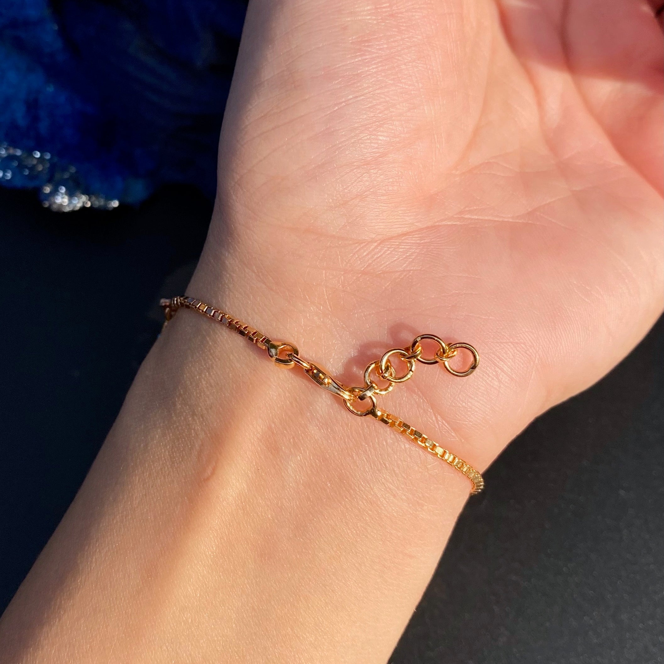 delicate pearl bracelet