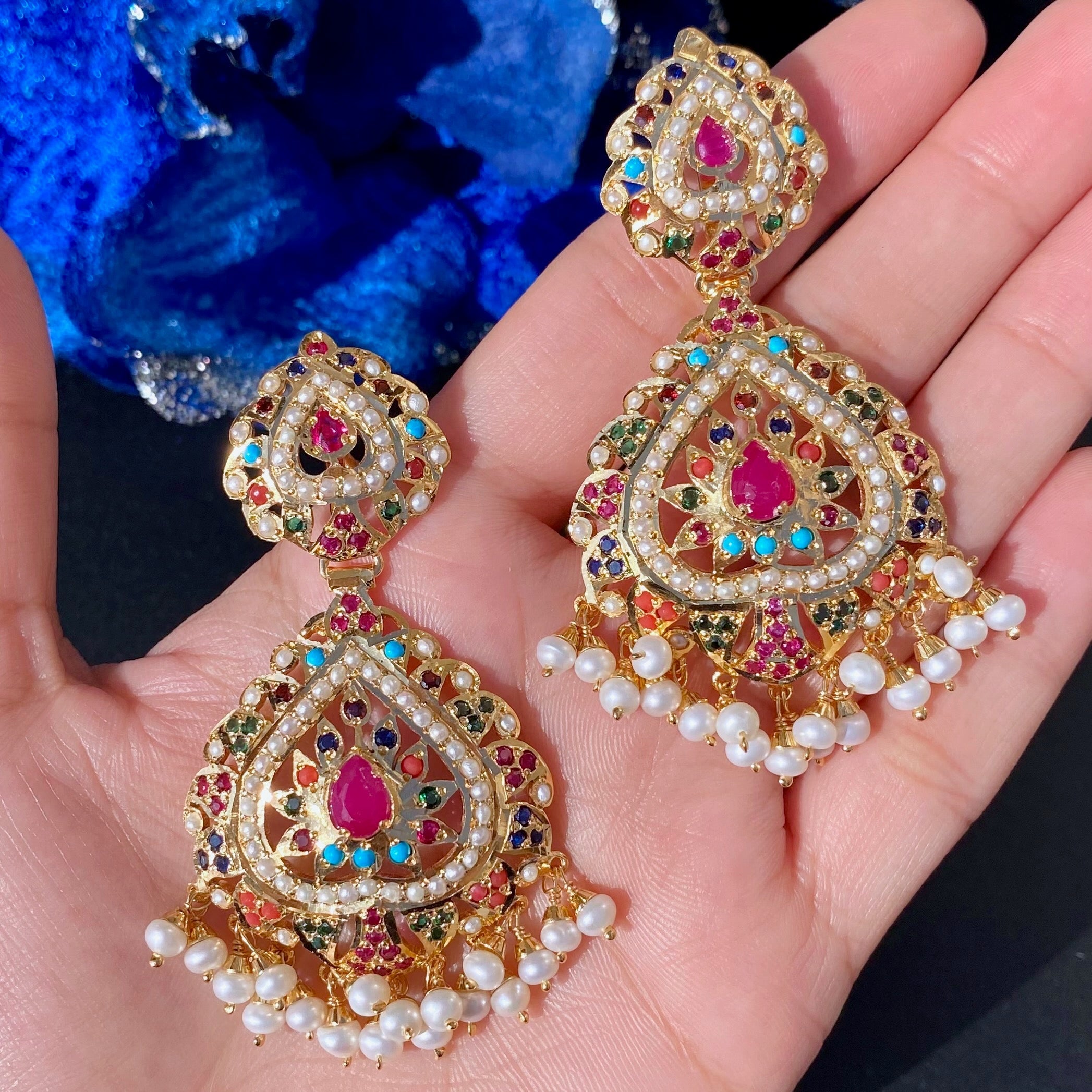 navaratna jadau set indian