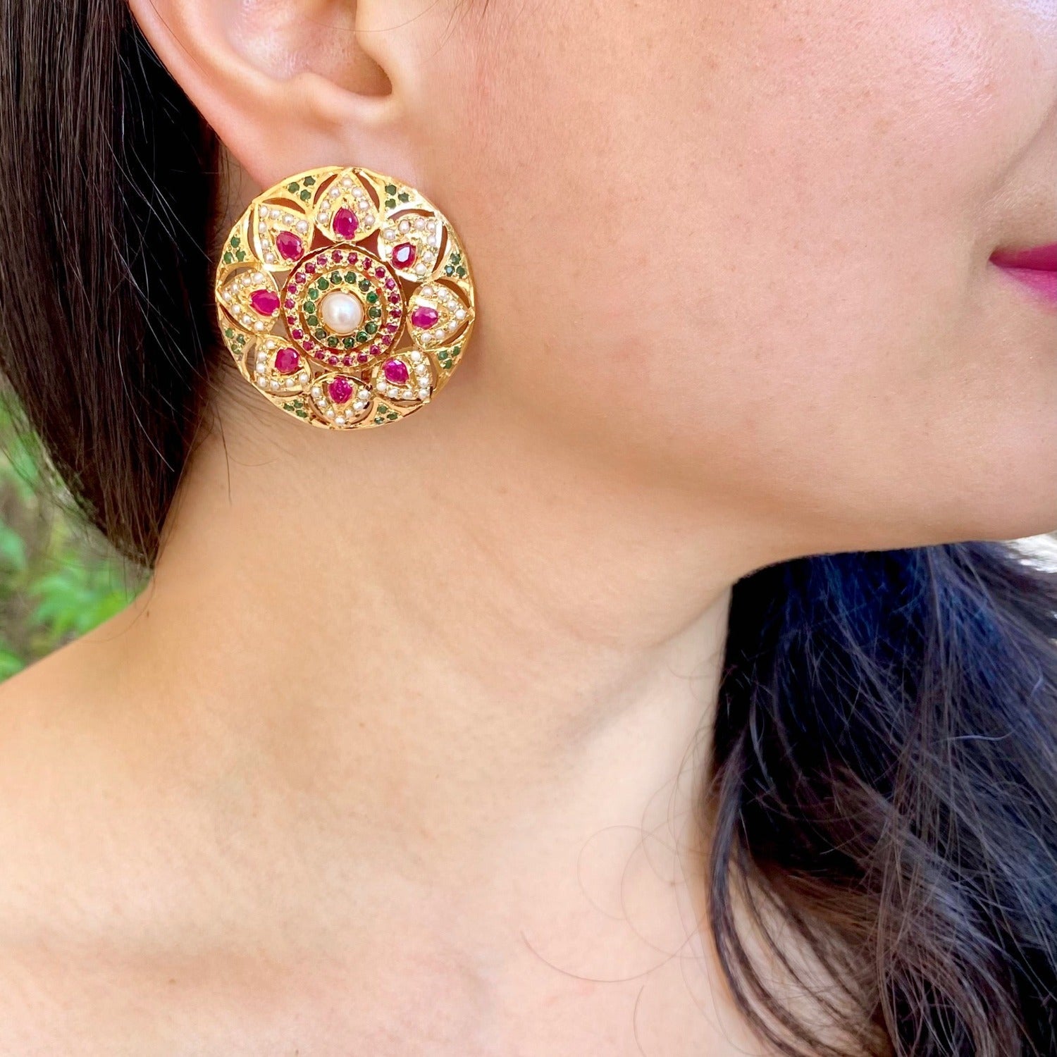 bengali stud earrings