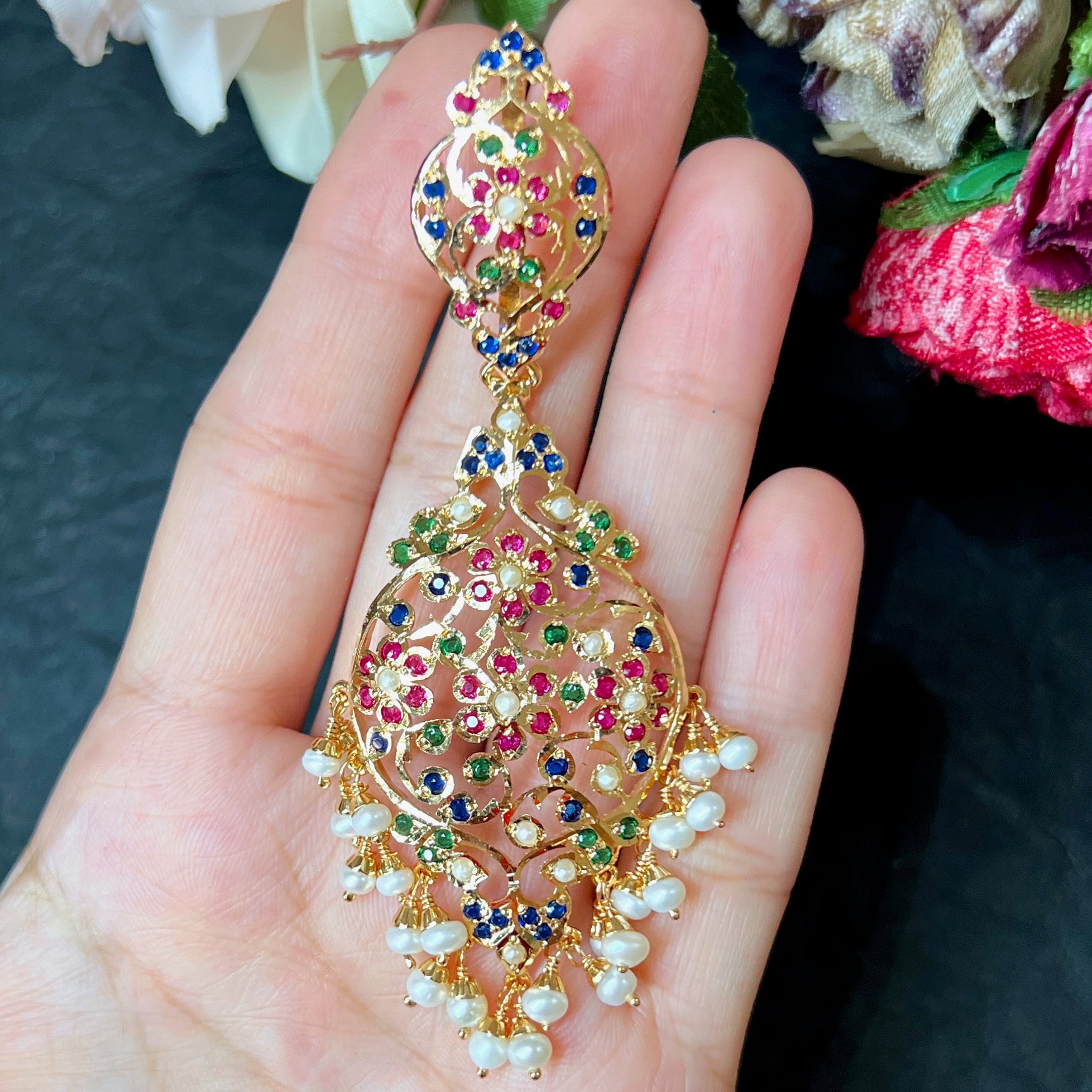 handcrafted pakistani earrings